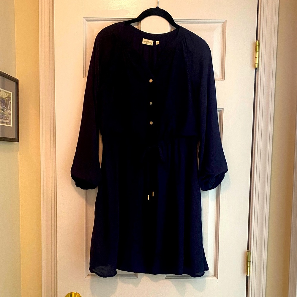 Spartina navy blue dress